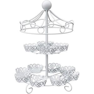 Sodial 3x(2 Layer-12 Count Carousel Cupcake Stand Holder Display Wedding Cake Cup4629 Sodial 3x(2 Layer-12 Count Carousel Cupcake Stand Holder Display Wedding Cake Cup4629