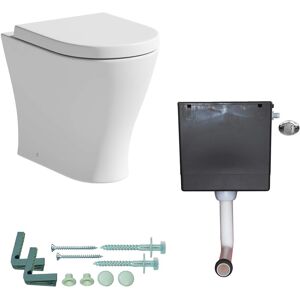 Affine Back To Wall Toilet Btw Wc Pan Soft Close Seat Concealed Cistern Flush Button Affine Back To Wall Toilet Btw Wc Pan Soft Close Seat Concealed Cistern Flush Button