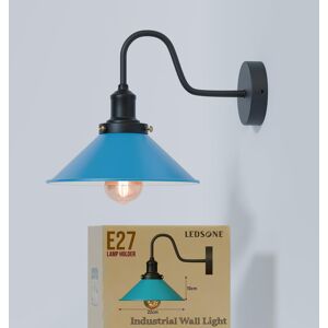 Vintage Wall Sconce Metal Shade E27 Industrial Wall Mount Lights Adjustable Cone Vintage Wall Sconce Metal Shade E27 Industrial Wall Mount Lights Adjustable Cone