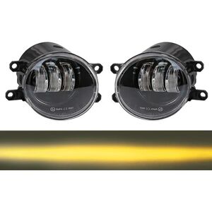 Eurowagens Front Fog Light Set Led Black For Lexus Is-F 08-13 Ultra Yellow Lamps Pair Eurowagens Front Fog Light Set Led Black For Lexus Is-F 08-13 Ultra Yellow Lamps Pair