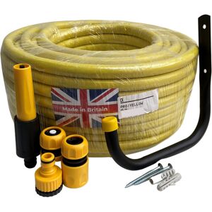 Onestopdiy 20 Metre Pro Hose Pipe Anti Kink + Hozelock Compatible Connectors + Wall Hook Onestopdiy 20 Metre Pro Hose Pipe Anti Kink + Hozelock Compatible Connectors + Wall Hook