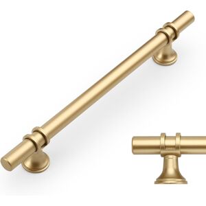 10 Pack Gold Cabinet Pulls 6.3 Inch(160mm) Hole Centers Kitchen Cabinet Handles 10 Pack Gold Cabinet Pulls 6.3 Inch(160mm) Hole Centers Kitchen Cabinet Handles