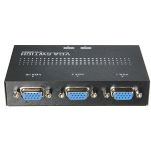 5x(2 In 1 Out Vga Vga 2 Porte A Monitor Two Sources Manual Splitter Y7v9)6339 5x(2 In 1 Out Vga Vga 2 Porte A Monitor Two Sources Manual Splitter Y7v9)6339