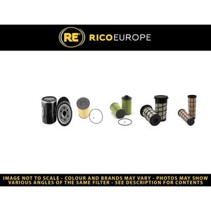 Re Filters Filter Service Kit Fits Nh E140 C Sr Lc Air Oil Fuel W/mitsubishi Eng. Yr2012- Re Filters Filter Service Kit Fits Nh E140 C Sr Lc Air Oil Fuel W/mitsubishi Eng. Yr2012-