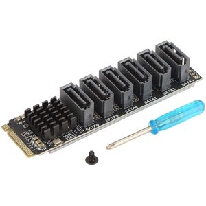 Sodial 3x(M.2 To Sata3.0 Adapter Card, Pcb 6gbps High Speed Asm1166 M.2 Pcie To 8839 Sodial 3x(M.2 To Sata3.0 Adapter Card, Pcb 6gbps High Speed Asm1166 M.2 Pcie To 8839