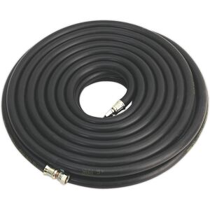 Air Hose 15m X Ø10mm With 1/4"Bsp Unions Heavy-Duty - Sealey Ah15rx/38 New Air Hose 15m X Ø10mm With 1/4"Bsp Unions Heavy-Duty - Sealey Ah15rx/38 New