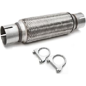 Ba Exhaust Flexible Repair Pipe Vauxhall Signum 1.8l Hatch 06> Flexi With Clamps Mo Ba Exhaust Flexible Repair Pipe Vauxhall Signum 1.8l Hatch 06> Flexi With Clamps Mo