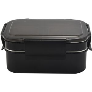 Sodial 2x(304 Stainless Steel Stackable Compartment Lunch/snack Box 2-Tier1094 Sodial 2x(304 Stainless Steel Stackable Compartment Lunch/snack Box 2-Tier1094