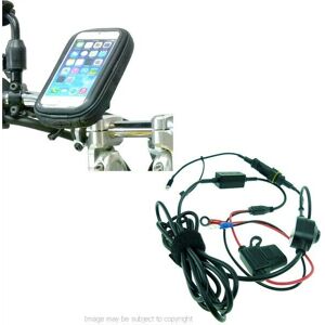 Buybits Waterproof High Power Hardwire M8 Motorcycle Mount Bundle Mount For Iphone 7 Buybits Waterproof High Power Hardwire M8 Motorcycle Mount Bundle Mount For Iphone 7