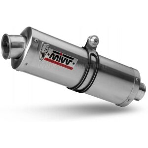 Mivv Exhaust Muffler Oval Stainless Steel For Kawasaki Zx-6 Rr 2003 > 2004 Mivv Exhaust Muffler Oval Stainless Steel For Kawasaki Zx-6 Rr 2003 > 2004