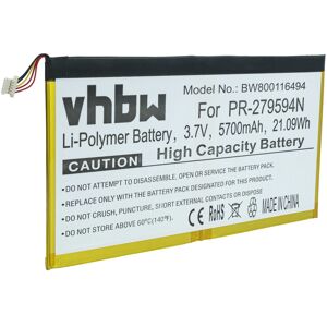 Vhbw Battery For Acer Pr-279594n(1icp3/95/94-2) Pr-279594n 5700mah 3.7v Vhbw Battery For Acer Pr-279594n(1icp3/95/94-2) Pr-279594n 5700mah 3.7v
