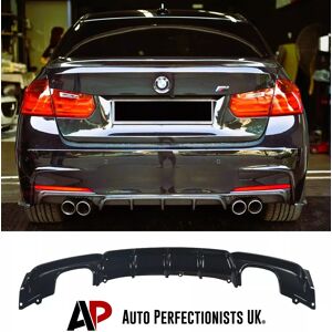 Auto Perfectionists Uk Bmw 3 Series F30 F31 Gloss Black Rear Valance Diffuser Spoiler Lip Quad Exit Tip Auto Perfectionists Uk Bmw 3 Series F30 F31 Gloss Black Rear Valance Diffuser Spoiler Lip Quad Exit Tip