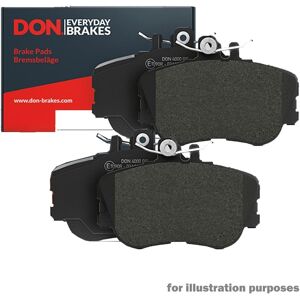 Don Brake Pad Set Front For Nissin System Fits Honda Accord Avancier Civic Saber Don Brake Pad Set Front For Nissin System Fits Honda Accord Avancier Civic Saber