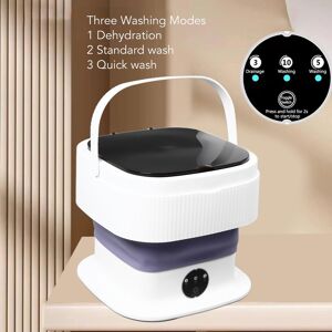 Foldable Washing Machine 10l Capacity Portable Mini Washer For Baby Clothes Unde Foldable Washing Machine 10l Capacity Portable Mini Washer For Baby Clothes Unde
