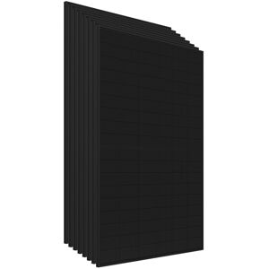 Pallet Of 5 X 430w Sharp Nu-Jc430b Full Black Mono Solar Panels W/ Topcon Cells Pallet Of 5 X 430w Sharp Nu-Jc430b Full Black Mono Solar Panels W/ Topcon Cells