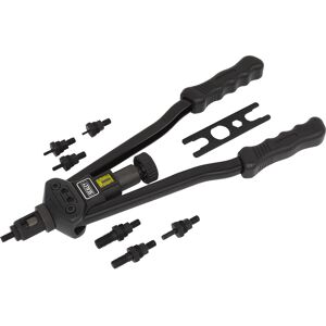 Thatcable Heavy Duty Long Arm Threaded Nut Riveter - Adjustable Nozzle 410mm Reach Rivet Thatcable Heavy Duty Long Arm Threaded Nut Riveter - Adjustable Nozzle 410mm Reach Rivet
