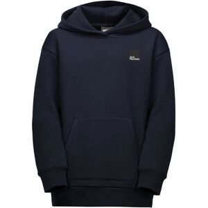 Jack Wolfskin Spirit Hoodie For Kids 128 (6-8y) Organic Cotton Night Blue Jack Wolfskin Spirit Hoodie For Kids 128 (6-8y) Organic Cotton Night Blue