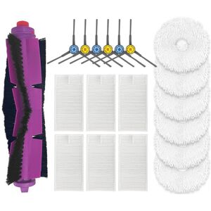 2x(19pcs For V12 Robot Vacuum Replacement Parts Accessories Main Roller5995 2x(19pcs For V12 Robot Vacuum Replacement Parts Accessories Main Roller5995