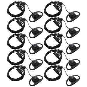 Sodial 2x(10pcs Radio 2 Pin Advanced D Shape Clip-Ear Ptt Headset Earpiece Mic For6709 Sodial 2x(10pcs Radio 2 Pin Advanced D Shape Clip-Ear Ptt Headset Earpiece Mic For6709