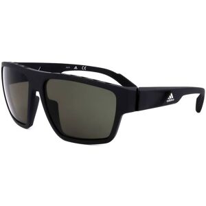adidas Sport Sp0008 02n Matte Black 61/15/135 Man Sunglasses adidas Sport Sp0008 02n Matte Black 61/15/135 Man Sunglasses