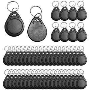 Sodial 3x(50pcs T5577 Writable 125khz Rfid Key Fob Proximity Id Card Token Tag,8428 Sodial 3x(50pcs T5577 Writable 125khz Rfid Key Fob Proximity Id Card Token Tag,8428