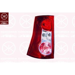 Klokkerholm Rear Left Tail Light For Dacia Logan 08-12 8200570944 Klokkerholm Rear Left Tail Light For Dacia Logan 08-12 8200570944