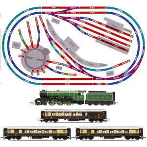 Hornby Analogue Train Set Hl6 Layout Loco & Turntable R070 Hornby Analogue Train Set Hl6 Layout Loco & Turntable R070