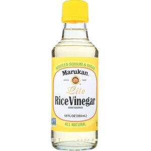 Lite Seasoned Gourmet Rice Vinegar 12 Oz(Case Of 6) By Marukan Lite Seasoned Gourmet Rice Vinegar 12 Oz(Case Of 6) By Marukan