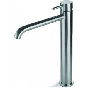 Vema Tiber Tall Basin Mixer Tap Single Handle - Stainless Steel Vema Tiber Tall Basin Mixer Tap Single Handle - Stainless Steel
