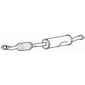 Premium Type Approved Catalytic Converter & Silencer For Mazda 6 Disi Lf 2.0 (2010-2013) Premium Type Approved Catalytic Converter & Silencer For Mazda 6 Disi Lf 2.0 (2010-2013)