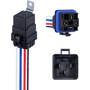 Does Not Apply Ip65 4 Pin 12v Dc Waterproof Relay With Wire Harness 40/30 Amp Relay Switch - Ti Does Not Apply Ip65 4 Pin 12v Dc Waterproof Relay With Wire Harness 40/30 Amp Relay Switch - Ti