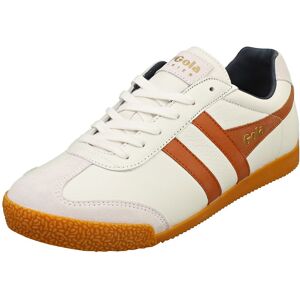 Gola Harrier Mens Classic Trainers In White Orange - 8 Uk Gola Harrier Mens Classic Trainers In White Orange - 8 Uk
