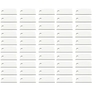 Sodial 2x(50pcs Sublimation Name Plates Holder Blanks For 40oz Tumblers7099 Sodial 2x(50pcs Sublimation Name Plates Holder Blanks For 40oz Tumblers7099