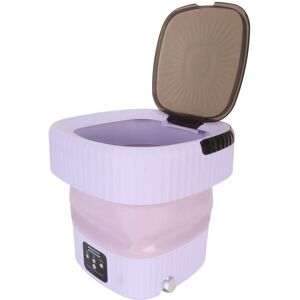 Violet Eu Plug 10l Foldable Washing Machine Mini Underwear Laundry Machine Small Violet Eu Plug 10l Foldable Washing Machine Mini Underwear Laundry Machine Small