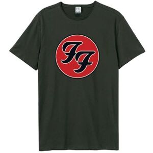 Foo Fighters - - Double F Log - Tshirt - Large - New T Shirts - W1398z Foo Fighters - - Double F Log - Tshirt - Large - New T Shirts - W1398z