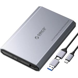 Orico Aluminum Usb C Hard Drive Enclosure For 2.5 Inch Sata Ssd/hdd, Usb 3.2 Ge Orico Aluminum Usb C Hard Drive Enclosure For 2.5 Inch Sata Ssd/hdd, Usb 3.2 Ge