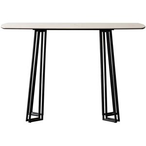 Bps Home Console Table Ceramic Glass Top Black Geometric Metal Frame Entryway Hallway Bps Home Console Table Ceramic Glass Top Black Geometric Metal Frame Entryway Hallway