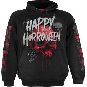 Rarewaves Spiral - Happy Horroween (Unisex Black Hoodies) Ex Large T-Shirt New Rarewaves Spiral - Happy Horroween (Unisex Black Hoodies) Ex Large T-Shirt New
