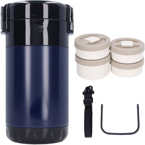 2.6l Thermal Food Container 304 Stainless Steel 4 Layers Vacuum Lunch Hen 2.6l Thermal Food Container 304 Stainless Steel 4 Layers Vacuum Lunch Hen