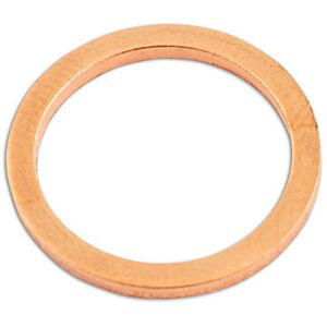 Copper Sealing Washer M18 X 22 X 1.5mm - Pack 100 - Connect 31838 New Copper Sealing Washer M18 X 22 X 1.5mm - Pack 100 - Connect 31838 New