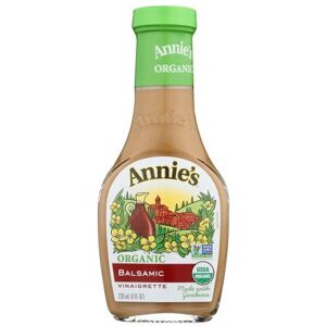 Organic Balsamic Vinaigrette Salad Dressing 8 Oz(Case Of 6) By Annie'S Homegrown Organic Balsamic Vinaigrette Salad Dressing 8 Oz(Case Of 6) By Annie'S Homegrown