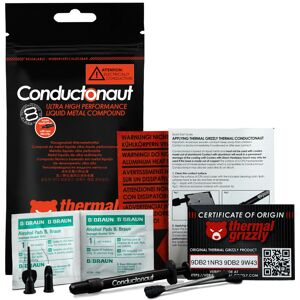 Thermal Grizzly Conductonaut Liquid Metal Thermal Compound Paste 5g - Rm24 Track Thermal Grizzly Conductonaut Liquid Metal Thermal Compound Paste 5g - Rm24 Track