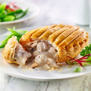 Wrights Pies Wrights Frozen Chicken And Mushroom Pies 36x170g ❄ Wrights Pies Wrights Frozen Chicken And Mushroom Pies 36x170g ❄