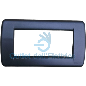 Vimar Spa Vimar 16754.28 Plaque 4m Metal Blue Euro Vimar Spa Vimar 16754.28 Plaque 4m Metal Blue Euro