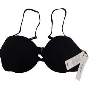 Calvin Klein Women'S Swimwear Push Up Bikini Top, Pvh Black, 34d Uk Calvin Klein Women'S Swimwear Push Up Bikini Top, Pvh Black, 34d Uk