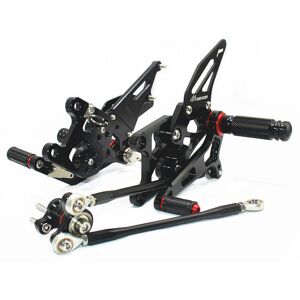 Mad Moto Mad-Moto Rearset Adjustable Rear Sets Foot Pegs For Honda Cbr600rr 07-14 Black Mad Moto Mad-Moto Rearset Adjustable Rear Sets Foot Pegs For Honda Cbr600rr 07-14 Black