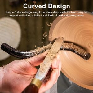 Lathe Turning Tool Rest 16mm S Curved 5/8 Inch Diameter And Lathe Tool Rest♫ Lathe Turning Tool Rest 16mm S Curved 5/8 Inch Diameter And Lathe Tool Rest♫