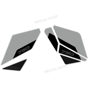 Eurowagens Storage Box Sticker Side Pad 3d Motorcycle Accessories Decal Kit Pearl Mud Grey Eurowagens Storage Box Sticker Side Pad 3d Motorcycle Accessories Decal Kit Pearl Mud Grey