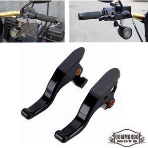 Comandomoto 2 Finger Hand Levers For Harley Softail Sttreet Bob Fxbb Fxbbs Low Rider 2015-24 Comandomoto 2 Finger Hand Levers For Harley Softail Sttreet Bob Fxbb Fxbbs Low Rider 2015-24