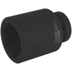 Impact Socket 50mm Deep 1"Sq Drive - Sealey Is150d New Impact Socket 50mm Deep 1"Sq Drive - Sealey Is150d New